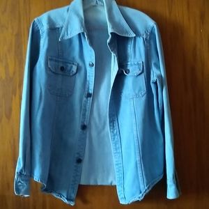 Vintage Denim Shirt Jacket '70s